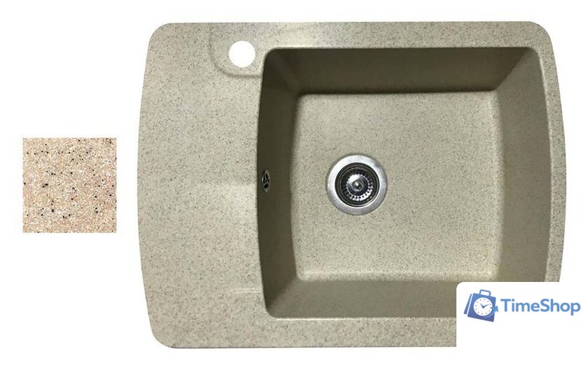 Кухонная мойка БелЭворс Flexi R (темно-бежевый) - Изображение №4 — Интернет-магазин Time-Shop
