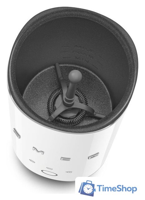 Автоматический вспениватель молока Smeg MFF02WHEU - Изображение №8 — Интернет-магазин Time-Shop