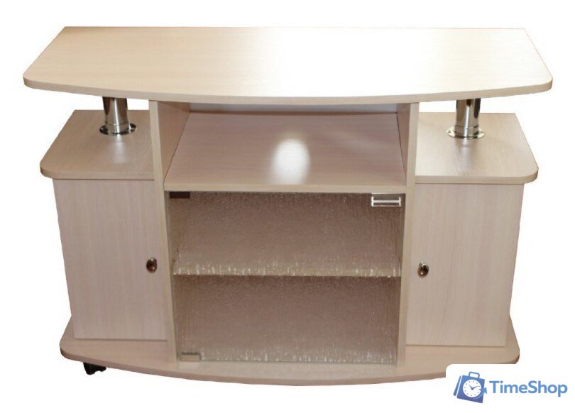 Тумба Компас мебель КС-004-05 (дуб молочный) - Изображение №1 — Интернет-магазин Time-Shop