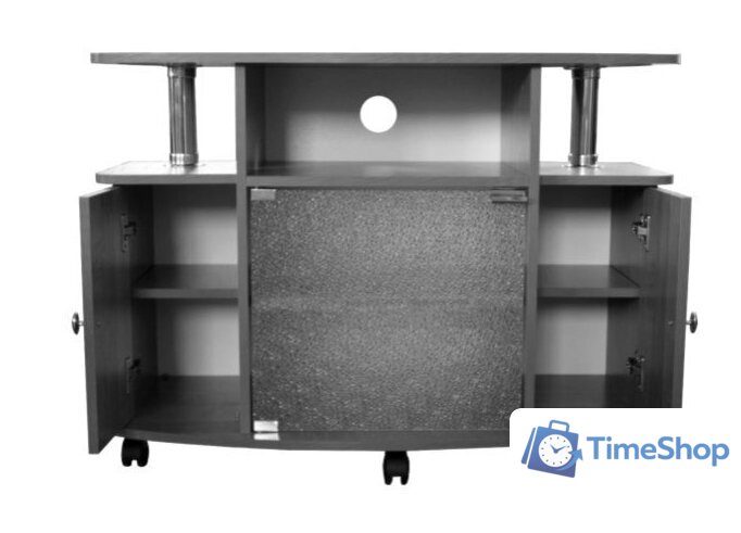 Тумба Компас мебель КС-004-05 (дуб молочный) - Изображение №2 — Интернет-магазин Time-Shop