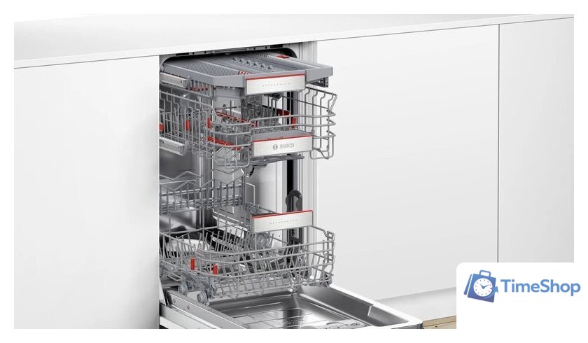 Встраиваемая посудомоечная машина Bosch Seria 6 SPV6YMX08E - Изображение №5 — Интернет-магазин Time-Shop