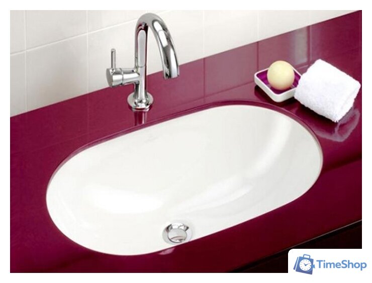 Умывальник Villeroy & Boch O.Novo 41626001 - Изображение №3 — Интернет-магазин Time-Shop
