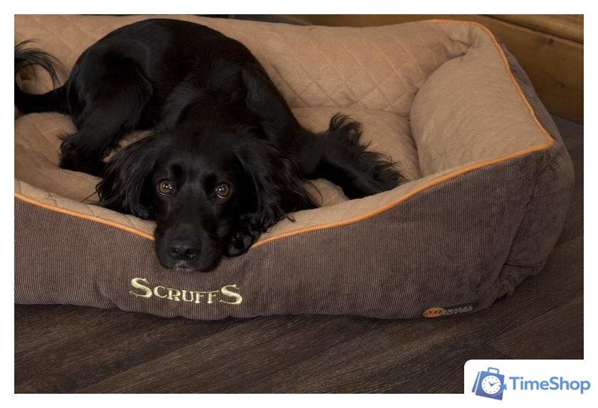 Лежак Scruffs Thermal Box Bed 677298 (коричневый) - Изображение №4 — Интернет-магазин Time-Shop