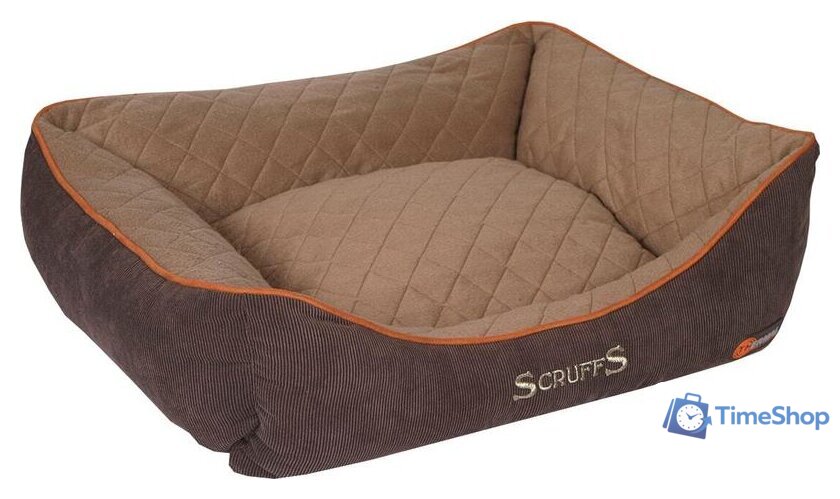 Лежак Scruffs Thermal Box Bed 677298 (коричневый) - Изображение №1 — Интернет-магазин Time-Shop