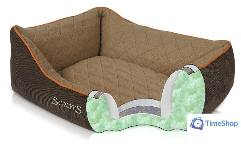 Лежак Scruffs Thermal Box Bed 677298 (коричневый) - Изображение №2 — Интернет-магазин Time-Shop