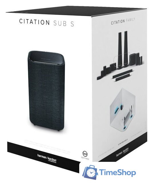 Беспроводной сабвуфер Harman/Kardon Citation Sub S (черный) - Изображение №6 — Интернет-магазин Time-Shop