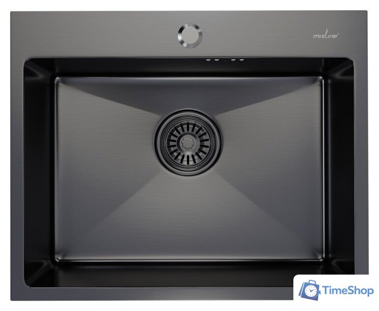 Кухонная мойка Mixline 547234 (черный графит, 3 мм) - Изображение №1 — Интернет-магазин Time-Shop