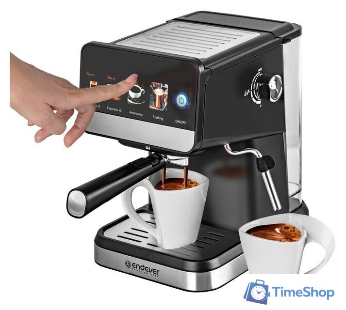 Рожковая кофеварка Endever Costa-1092 - Изображение №9 — Интернет-магазин Time-Shop