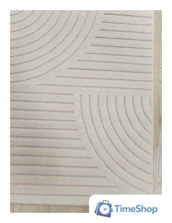 Ковер для жилой комнаты Radjab Carpet Сканди Сизаль Прямоугольник 10949A 12211RK (1.6x2.3, Krem/Krem) - Изображение №3 — Интернет-магазин Time-Shop