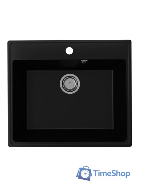 Кухонная мойка Ulgran QUARTZ Forte 580-07 (уголь) - Изображение №1 — Интернет-магазин Time-Shop