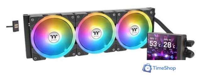 Система жидкостного охлаждения для процессора Thermaltake MAGFloe 360 Ultra ARGB Sync CL-W432-PL12SW-A - Изображение №1 — Интернет-магазин Time-Shop