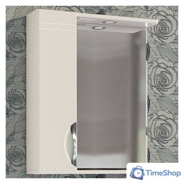  Vigo Шкаф с зеркалом Callao 60 (с подсветкой, левый) - Изображение №1 — Интернет-магазин Time-Shop