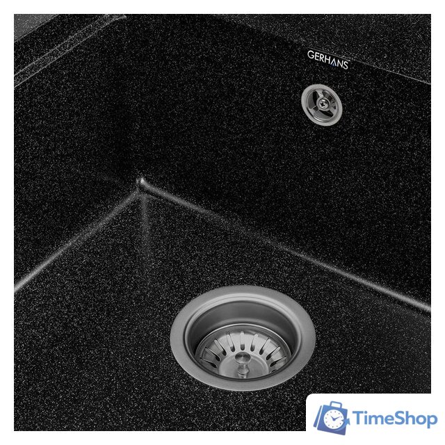 Кухонная мойка Gerhans B28 (черный) - Изображение №5 — Интернет-магазин Time-Shop