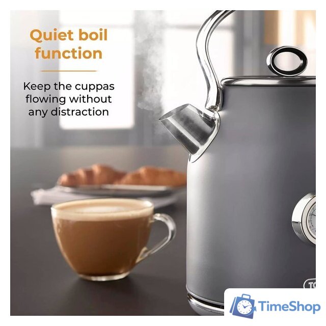 Электрический чайник Tower Renaissance T10063GRY - Изображение №5 — Интернет-магазин Time-Shop