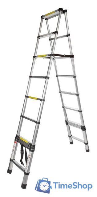 Лестница-стремянка ForceKraft BL-TA290 (2x9 ступеней) - Изображение №1 — Интернет-магазин Time-Shop