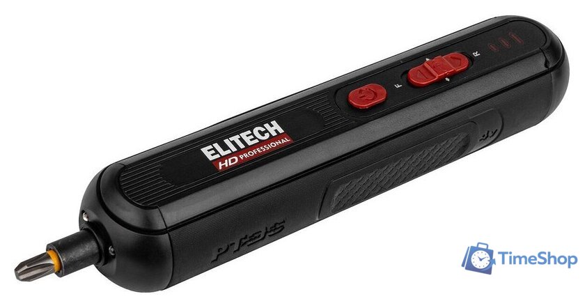 Электроотвертка ELITECH SD 4LE E2201.077.01 (с АКБ, кейс) - Изображение №1 — Интернет-магазин Time-Shop
