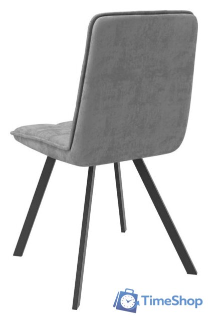 Стул Мамадома Rom D (b22 Grey Lux/черный) - Изображение №2 — Интернет-магазин Time-Shop