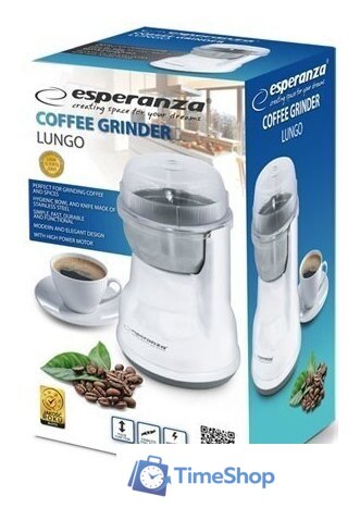 Электрическая кофемолка Esperanza Lugo EKC002W - Изображение №2 — Интернет-магазин Time-Shop