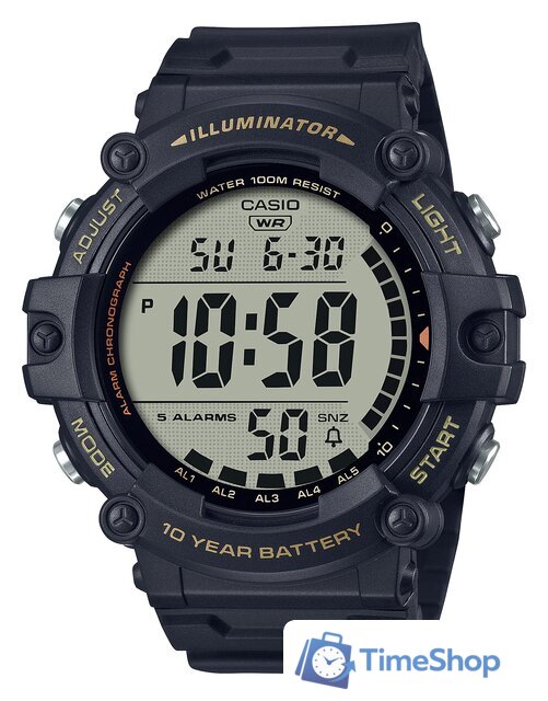 Наручные часы Casio Illuminator AE-1500WHX-1A - Изображение №1 — Интернет-магазин Time-Shop