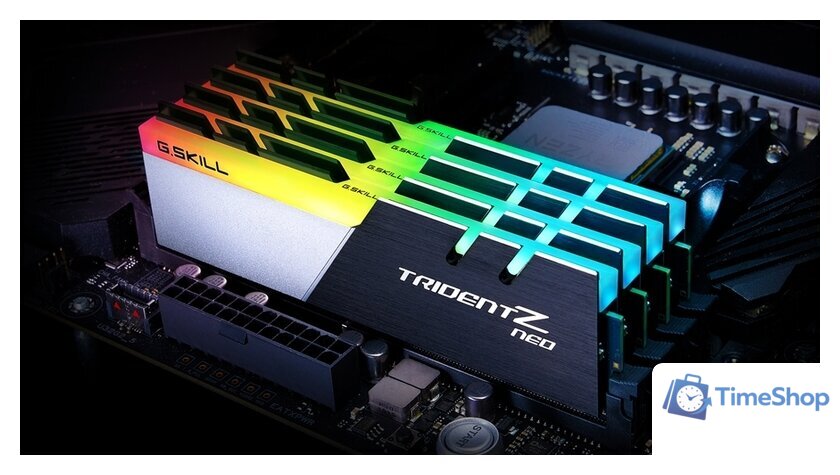 Оперативная память G.Skill Trident Z Neo 2x16GB DDR4 PC4-25600 F4-3200C16D-32GTZN - Изображение №4 — Интернет-магазин Time-Shop