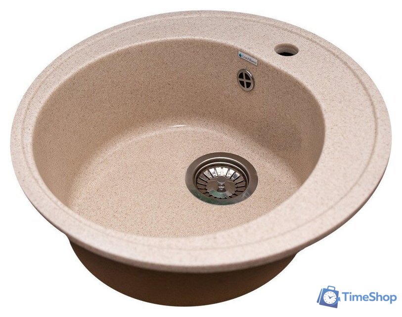 Кухонная мойка GranAlliance G-10 (бежевый) - Изображение №2 — Интернет-магазин Time-Shop