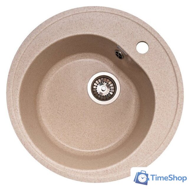 Кухонная мойка GranAlliance G-10 (бежевый) - Изображение №1 — Интернет-магазин Time-Shop