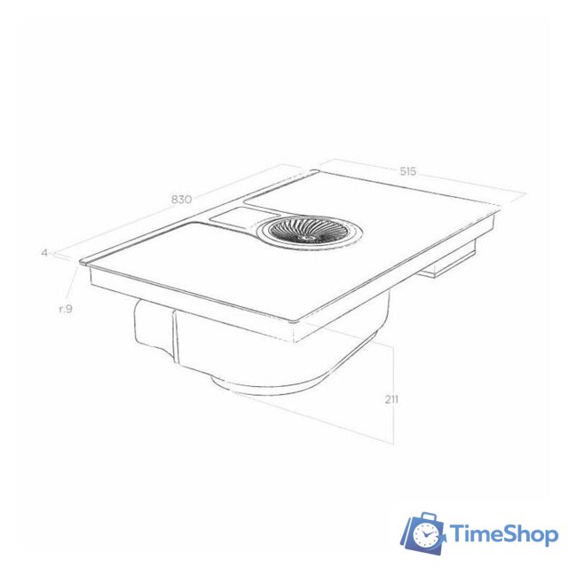 Варочная панель Elica NikolaTesla HP BL/A/83 - Изображение №15 — Интернет-магазин Time-Shop