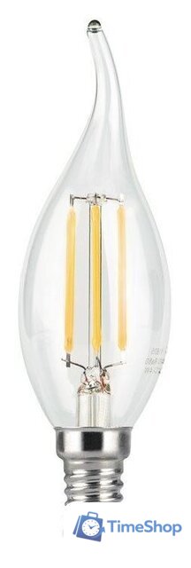 Светодиодная лампочка Gauss LED Filament Candle tailed E14 7 Вт 4100 К 104801207 - Изображение №1 — Интернет-магазин Time-Shop