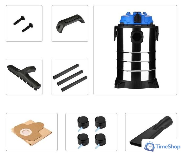 Пылесос Deko DKVC-1200-30S - Изображение №2 — Интернет-магазин Time-Shop