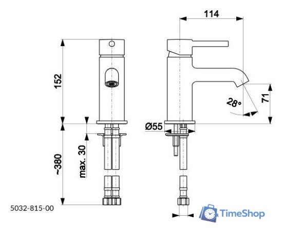 Смеситель Armatura Moza 5032-815-31 - Изображение №2 — Интернет-магазин Time-Shop