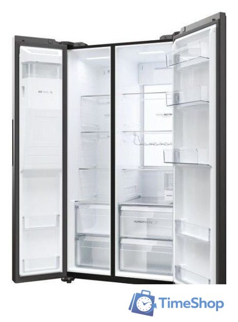 Холодильник side by side Haier HSW79F18DIPT - Изображение №5 — Интернет-магазин Time-Shop