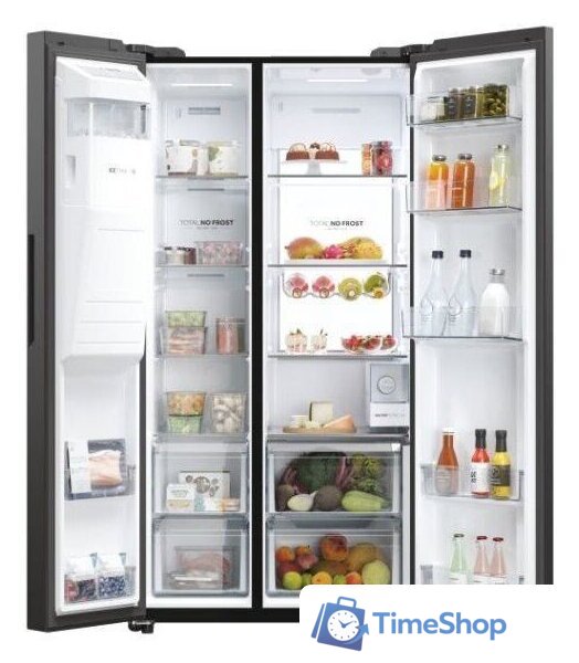 Холодильник side by side Haier HSW79F18DIPT - Изображение №2 — Интернет-магазин Time-Shop
