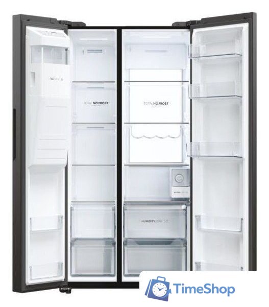 Холодильник side by side Haier HSW79F18DIPT - Изображение №3 — Интернет-магазин Time-Shop