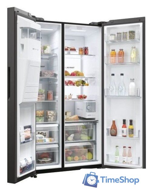 Холодильник side by side Haier HSW79F18DIPT - Изображение №10 — Интернет-магазин Time-Shop