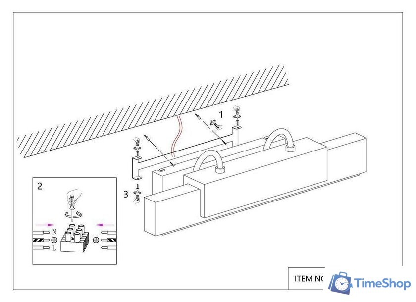 Бра Favourite Magestic 4110-1W - Изображение №6 — Интернет-магазин Time-Shop