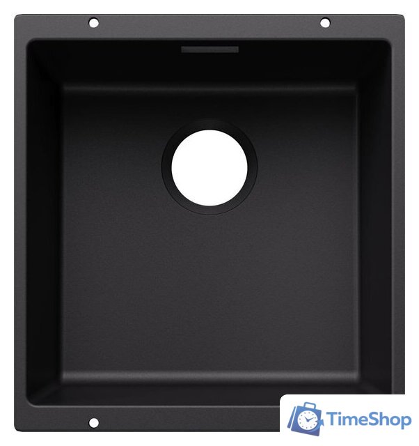 Кухонная мойка Blanco Subline 400-U Coloured Components 527786 (черный) - Изображение №1 — Интернет-магазин Time-Shop