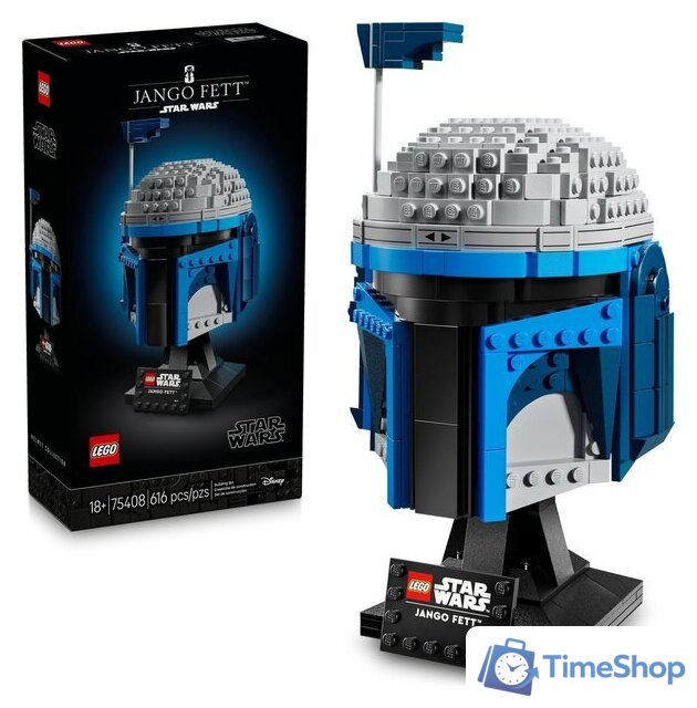 Конструктор LEGO Star Wars 75408 Шлем Джанго Фетта - Изображение №7 — Интернет-магазин Time-Shop