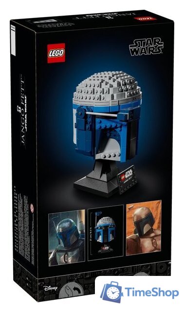 Конструктор LEGO Star Wars 75408 Шлем Джанго Фетта - Изображение №8 — Интернет-магазин Time-Shop