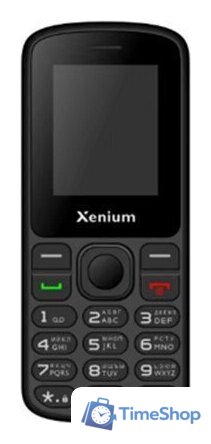 Кнопочный телефон Xenium X160 (черный) - Изображение №1 — Интернет-магазин Time-Shop
