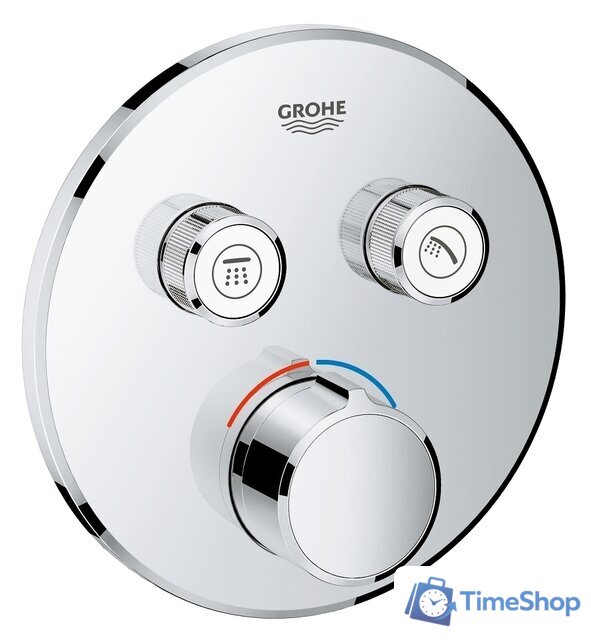 Смеситель без скрытого механизма Grohe Grohtherm SmartControl 29145000 - Изображение №1 — Интернет-магазин Time-Shop
