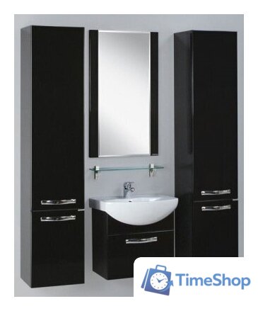  Акватон Ария 65 Тумба для умывальника чёрный (1.A134.0.01A.A95.0) - Изображение №2 — Интернет-магазин Time-Shop