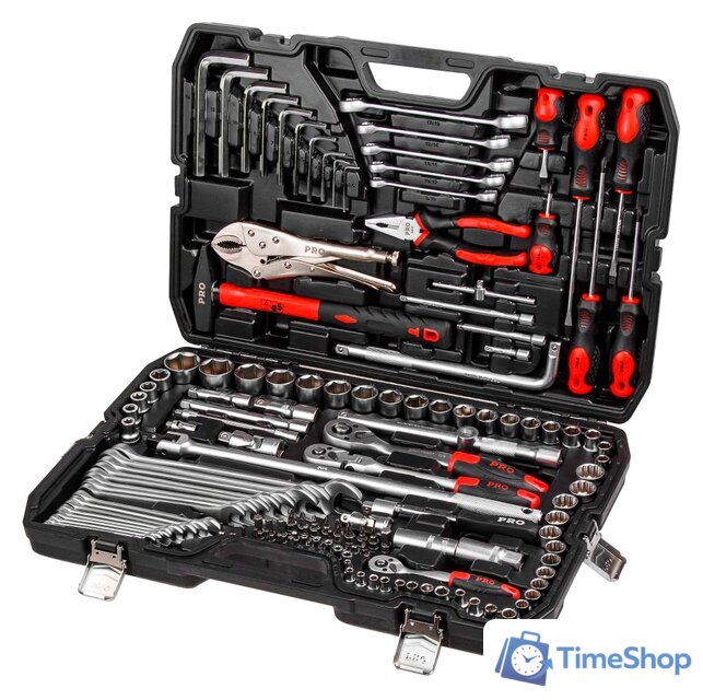Универсальный набор инструментов PRO Startul Stuttgart PRO-142S (142 предметов) - Изображение №1 — Интернет-магазин Time-Shop