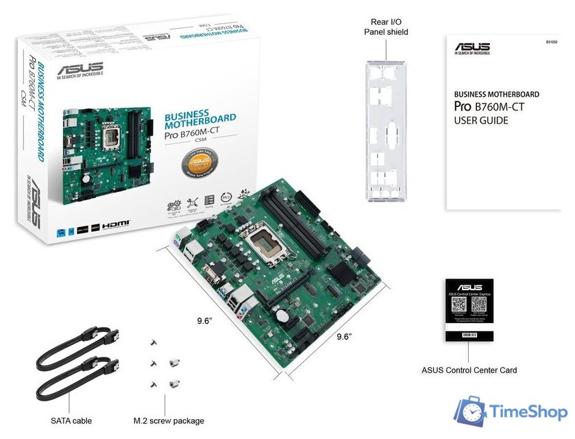 Материнская плата ASUS Pro B760M-CT-CSM - Изображение №6 — Интернет-магазин Time-Shop