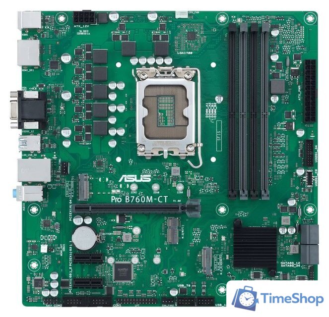 Материнская плата ASUS Pro B760M-CT-CSM - Изображение №1 — Интернет-магазин Time-Shop