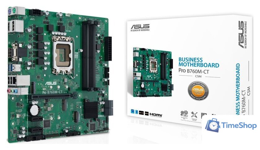 Материнская плата ASUS Pro B760M-CT-CSM - Изображение №7 — Интернет-магазин Time-Shop