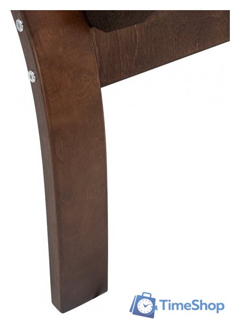 Интерьерное кресло Импэкс Leset Лион (орех текстура/малмо 28/коричневый) - Изображение №10 — Интернет-магазин Time-Shop