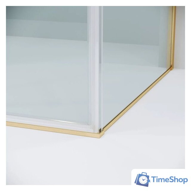 Душевая стенка Grossman Galaxy 90x195 200.K33.01.90.32.00 (золото сатинстекло прозрачное) - Изображение №4 — Интернет-магазин Time-Shop