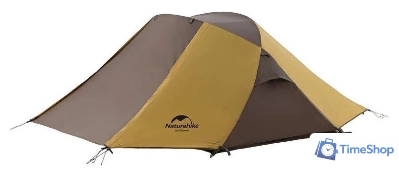 Кемпинговая палатка Naturehike Butterfly NH21YW132 210T 6927595782910 (желто-коричневый) - Изображение №1 — Интернет-магазин Time-Shop