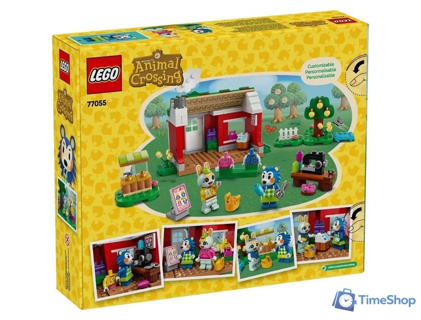 Конструктор LEGO Animal Crossing Магазин одежды сестер Эбл 77055 - Изображение №2 — Интернет-магазин Time-Shop