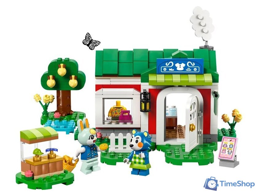 Конструктор LEGO Animal Crossing Магазин одежды сестер Эбл 77055 - Изображение №4 — Интернет-магазин Time-Shop